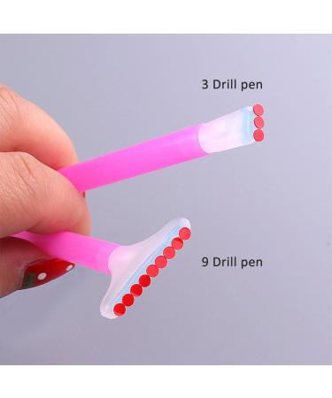 Myceke Diamond Painting Tools Kit - 29pcs DIY 5D Diamond Painting Accessories for Adults - Cross Stitch Tool Set with Diamond Needle, Tweezer, Glue, Plastic Tray - Buy Online on GoSupps.com