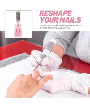 minkissy Nail Bits Cuticle Nail Drill Bit Cuticle Bit for Nail Drill Acrylic Nail Drill Bits Nail Drill Bits for Acrylic Nails Safety Bits for Nail Drill Tungsten Steel Clean Manicure Tools 7x1.2cm 1.0 - Buy Online on GoSupps.com