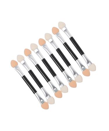 WOONEKY 20pcs Latex Eye Shadow Stick Eye Makeup Eyeshadow Tip Brush Eye Shadow Sponge Plastic