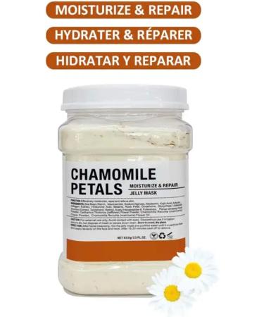 Moisturizing face mask for dry skin care chamomile gel powder peel-off 650g - Buy Online on GoSupps.com