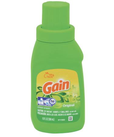 Gain Liquid Detergent Original Scent 10 Ounce