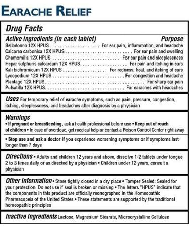 MagniLife Earache Relief: Fast-Acting Natural Swimmers Ear Pain Relief - 90 Quick Dissolve Tablets - Buy Online on GoSupps.com