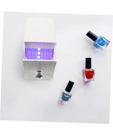 FRCOLOR Nail Polish Storage Nail Tool Nail Bits Nail Art Tools Manicure Tools Para U as Nail Stuff Organizer Manicure Drill Holder Nail Art Supply Bracket Acrylic White Usb 12x8.5cm White - Buy Online on GoSupps.com
