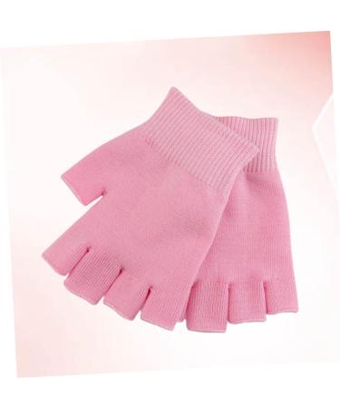 DOITOOL Spa Glove Fingerless Mittens The Mitten The Glove Oveglove Moisturizing Gloves Spa Gloves Fingerless Gloves Hand Moisturizer Gloves Moisturizing Hand Gloves Gel Gloves Blush Care - Buy Online on GoSupps.com