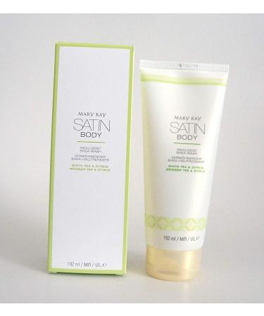 mary kay Satin Body Indulgent Shea Wash white tea & citrus pampering shea skin cleanser 192 ml Mhd 202324