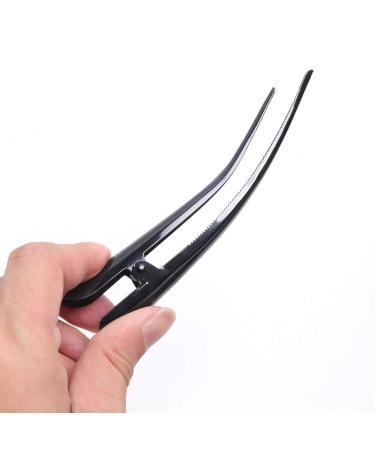 8-Pack Metal Duck Beak Hair Clips for Women & Girls - Slide-Resistant Teeth Design Perfect for DIY Hair Styling - 13cm - Buy Online on GoSupps.com