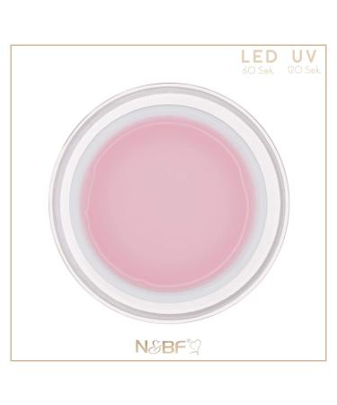 Buy N&BF UV + LED Fiberglass Gel Comfort Line Rose 15ml | High-Quality Professional Fiberglass Gel | Prime Men Assembly Gel | Stable & Break-Proof | Made in Germany - Buy Online on GoSupps.com