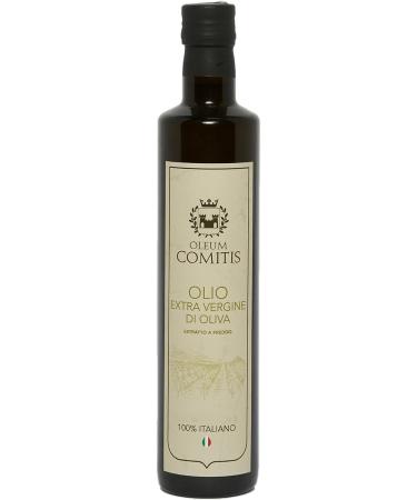 Oleum Comitis - Extra Virgin Olive Oil 100% Italian Cold Pressed - Gift Box with 500 ml Bottle - Buy Online on GoSupps.com