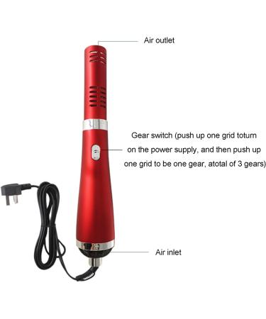 Terahertz Blower Therapy Device Terahertz Therapy Wand with High and Low Gear Adjustment and Detachable Design Promote Metabolism Cells Regeneration & Improve Sleep for Sub Healthy - Buy Online on GoSupps.com