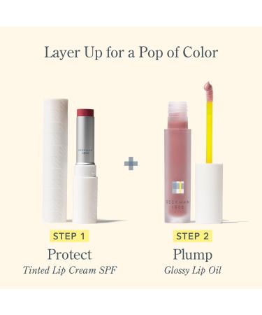 Beekman 1802 Oh! Mega Milk Lip Oil - Fragrance Free Lip Hydration with Squalane & Goat Milk - Cruelty Free - 0.14 fl oz - Buy Online on GoSupps.com