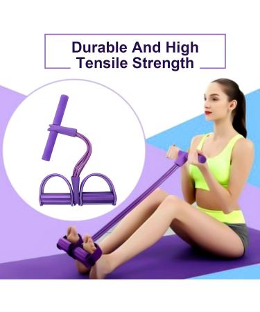 AWAVM Belly Trainer - Multifunctional Sit-Up & Bodybuilding Equipment with 3 Elastic Tubes | Home Fitness & Sports Gear - Buy Online on GoSupps.com