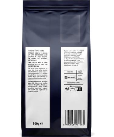 by Amazon Intenso Coffee Beans Medium Roast 500g Pack of 2 - Rainforest Alliance Certified - Buy Online on GoSupps.com