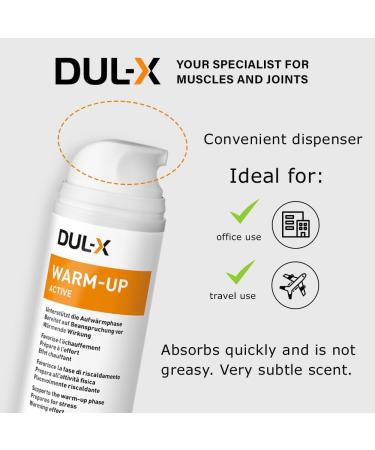  DUL-X Warm-Up Active Gel 150 ml. Your Specialist in Muscles and Joints! - Buy Online on GoSupps.com