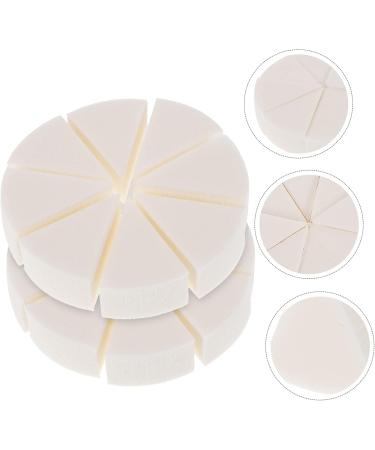 MAGICLULU 4 Sets Triangular Sponge Puff Under Eye Patches Triangle Cosmetic Sponges Concealer Sponge Esponjas Para Maquillaje Makeup Puffs Cosmetic Wedge White Cosmetics Mini Miss - Buy Online on GoSupps.com