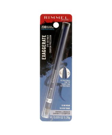 Rimmel Exaggerate Eye Definer Deep Ocean  Pack of 1 1x1x3 Inch (Pack of 1) - Buy Online on GoSupps.com