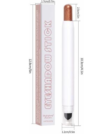 12 Colors Eyeshadow Stick Waterproof Nude Makeup Base Eyeshadow Long Lasting Makeup Does Not Fade Organic Makeup Setting Powder (B One Size) - Buy Online on GoSupps.com