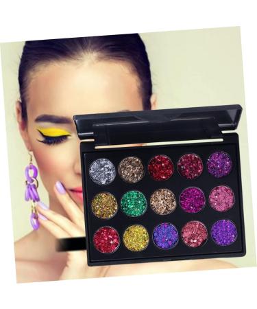 FOMIYES 15 Eyeshadow Pallet Makeup Palette Eyeshadow Powder Eyeshadow Matt Eye Shadow Matte Sequins 1 count (Pack of 1) As Shown - Buy Online on GoSupps.com