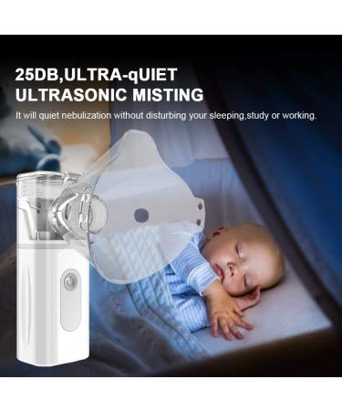 Portable Handheld Mesh Nebulizer for Kids & Adults - Ultrasonic Personal Inhaler for Breathing Issues | Compact and Easy to Use - Buy Online on GoSupps.com