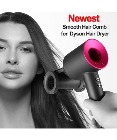 Upgraded Anti-Flight Flyaway Nozzle for Dyson Supersonic Hair Dryer - HD15 HD01 HD02 HD03 HD04 HD08 | 2-in-1 Styling Comb Attachment - Buy Online on GoSupps.com