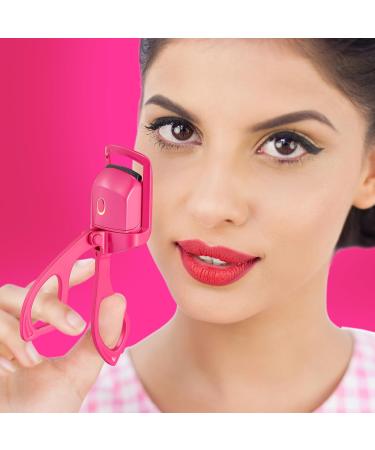 Buy Heated Eyelash Curlers - Electric Handheld Curler with 3 Heating Modes & Sensing Silicone Pad for Quick Natural Curl | Shop Now - Buy Online on GoSupps.com