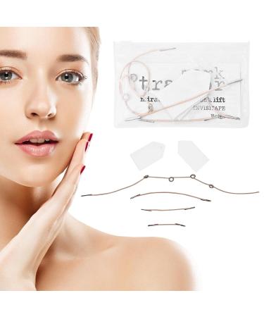 14PC Instant Invisible Face Sticker & Neck Lift Band | V-Shaped Anti-Aging Facial Tape - Buy Online on GoSupps.com