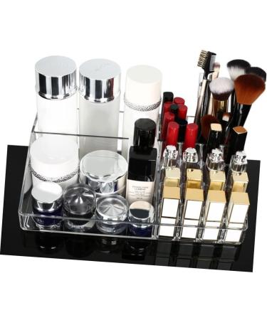 Gogogmee Box Blusher Storage Pressed Stand for Case Eye Display Acrylic Shadow Powder Cosmetic Lip Lipsticks - Buy Online on GoSupps.com