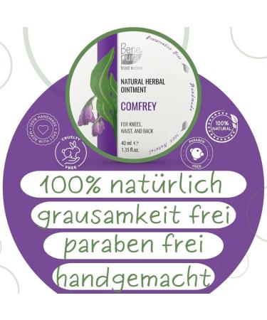 Benepura Legwell Ointment - High-Dose Natural Pain Relief for Back Knee Neck Shoulder Muscle & Joint Pain - 40ml - Buy Online on GoSupps.com