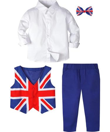 Mint Green Baby Boys Gentleman Suit Set | Red Blue 2-3 Years - Buy Online on GoSupps.com