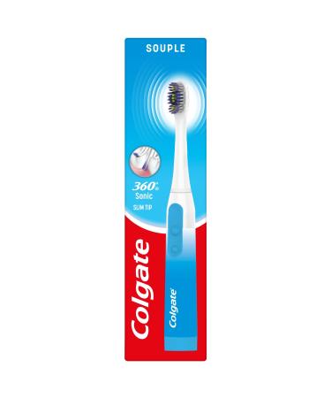 COLGATE - Colgate 360 soft toothbrush replaceable brush head batteries included 1 piece (1 pack)