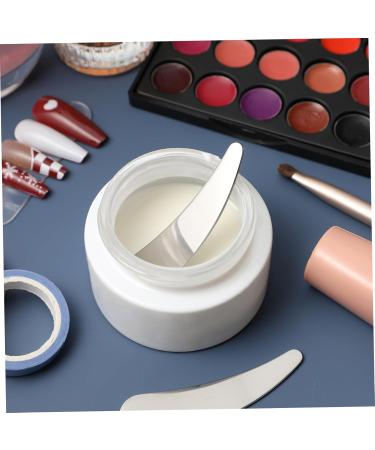 Didiseaon 4 Pcs Cosmetic Spatula Mini Spatula Cosmetics Spatulas Reusable Metal Makeup Spatula Lip Balm Spatula Lotion Spatula Foundation Spatula Face Cream Scoop Makeup Scoop Spatula 1 g (Pack of 1) As Shownx2pcs - Buy Online on GoSupps.com