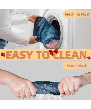 Mountain Moon Evening Sunset Beard Bib Apron | Best Beard Hair Catcher for Men | Perfect Gift for Dad & Husband - Father's Day Anniversary Christmas - Buy Online on GoSupps.com