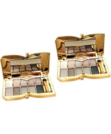 FOMIYES 2pcs Eye Shadow Palettes Eyeshadow Pallete Eyeshadow Palette Set Pearlescent 1 count (Pack of 1) As Shownx2pcs - Buy Online on GoSupps.com