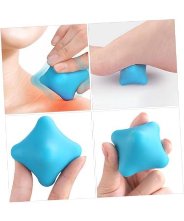 Minkissy Spiky Massage Balls | Trigger Point Lacrosse Ball for Muscle Relaxation & Myofascial Release | Fitness Peanut Gel Balls - International Shipping Available - Buy Online on GoSupps.com