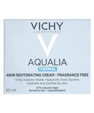 Vichy Aqualia Thermal Rich Face Cream - Hydrating Moisturizer for Dry Skin, Paraben & Fragrance Free - Buy Online on GoSupps.com