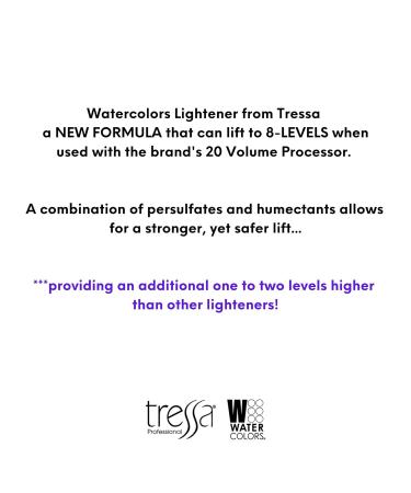 Watercolors Lightener - 8 Levels Lift Hair Bleach & Conditioning Dye Maintenance (1 oz Packette - Buy Online on GoSupps.com