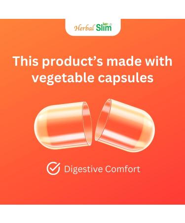 Herbal Slim Apple Cider Vinegar (200mg) with Green Tea Extract (225mg) 60 Vegetable capsules Non-GMO Made In Canada - Buy Online on GoSupps.com