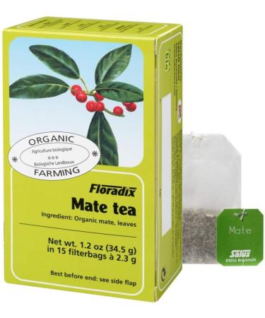 Floradix Organic Mate Herbal Tea 15 Bags - Buy Online on GoSupps.com