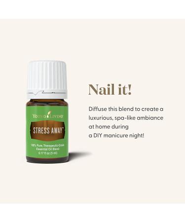 Young Living Stress Away Essential Oil Blend - Lime, Cedarwood, Vanilla & Lavender - 5ml - Buy Online on GoSupps.com
