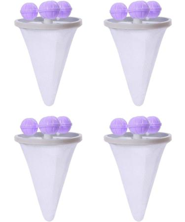 Apooke 4 Pieces Reusable Household Hair Filter Washer Lint Trap Net Pouch Pet Hair Remover For Laundry Washing Machine Floating Hair Remover For Washing Machine Blue - Buy Online on GoSupps.com
