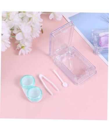 Buy Healvian 4-Piece Mini Contact Lens Case Set - Leak-Proof Tweezers & Lens Holder | Japanese Style | International Shipping - Buy Online on GoSupps.com