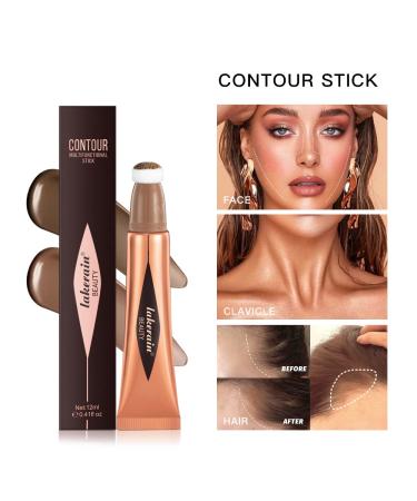 Cruelty-Free Vegan Contour Stick - Natural Matte Finish Bronzer Cream - Lightweight & Blendable - 0.41 Fl Oz - Buy Online on GoSupps.com