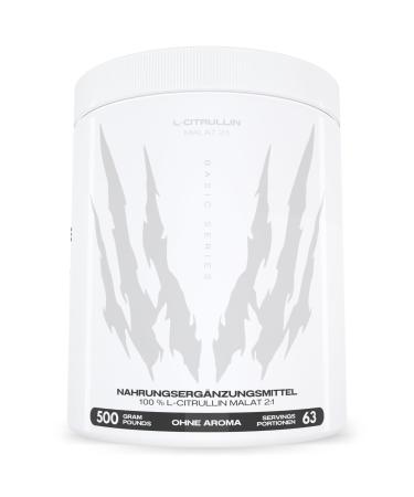 L -Citrullin Malat 2: 1-500 g high -dose - produced in Germany - purely to promote nitrogen oxides and ATP production - Aceus Nutrition  - Buy Online on GoSupps.com