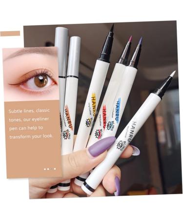 AUTSUPPL 6pcs Eyeliner Pen for Women Colored Eyeliner Ultra-fine Felt-tip Eyeliner Colorful Eyeliner Abs - Buy Online on GoSupps.com