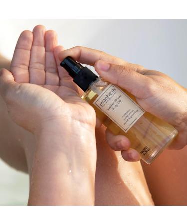 evanhealy Vetiver Hinoki Body Oil | Organic Body Oil Body Care to Calm Center & Sensualize | Silky Moisturizing Plant Oil Infusion for Head to Toe Moisture - Buy Online on GoSupps.com