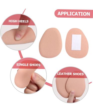 High Heel Insoles for Women - 5 Pairs Gel Forefoot Cushions & Ball of Foot Pads for Comfort | Closed Toe High Heels Support - Buy Online on GoSupps.com