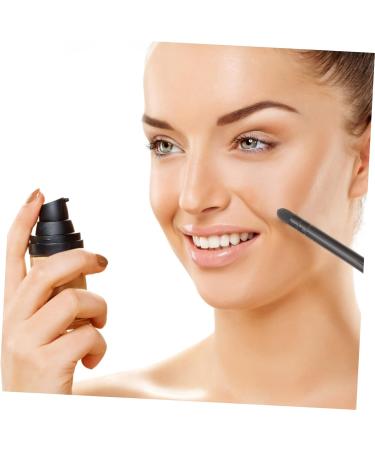 Baluue 10 Pcs Eye Shadow Brush Dual Ended Makeup Brush Sponge Applicator Makeup Applicator Stainless Steel 5.8X0.7X0.5CM Black - Buy Online on GoSupps.com