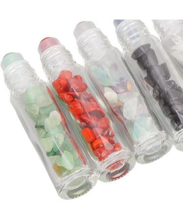 Fyearfly Roller Bottle Set for Essential Oils - 10 Scooter Bottles - Perfect for Travel & DIY Blends - Buy Online on GoSupps.com