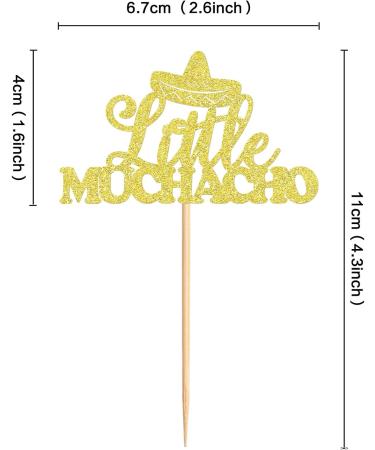 Cyodoos 24 Pcs Fiesta Cupcake Topperss Cinco de Mayo Cake Toppers Cake Decorations Fiesta Cupcake Decorations Fiesta Party Decorations Mexican Holiday Cupcake Decoration Yellow - Buy Online on GoSupps.com