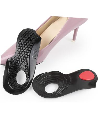 FRCOLOR Silicone Gel Insoles for High Heels - Orthotic O/X Leg Support Non-Slip Shoe Inserts Comfortable Foot Correction Pad - Buy Online on GoSupps.com
