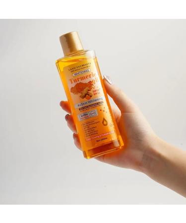 200ml Turmeric Oil Essential Oil Ginger Deep Hydration Moisturiser Face Serum - Buy Online on GoSupps.com